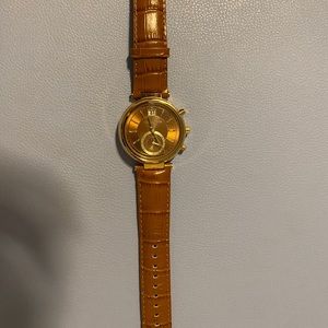 Michael Kors leather strap watch